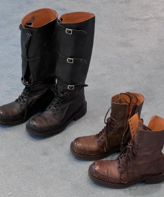 2025 Fashion Personality Retro Genuine Leather Women's Short Boot Comfortable Soft Warm Thick Heeled commuter Biker Boot