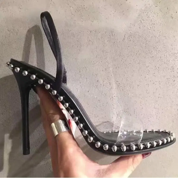 New High-heeled Sandals, Casual Outdoor Party Shopping - Image 2