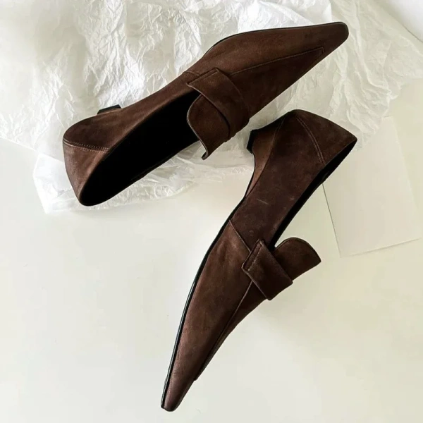 2025 European American Workplace Low Heeled Shoes Are Versatile Advanced Feeling Feeling Commuting Casual Soft Soled Fule Shoes - Image 4
