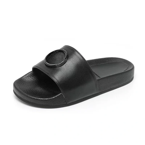 Designers Luxury Summer New Drag Men Women with the Same Soft Bottom Simple Outdoor Leisure Non-slip Beach Slippers - Image 5