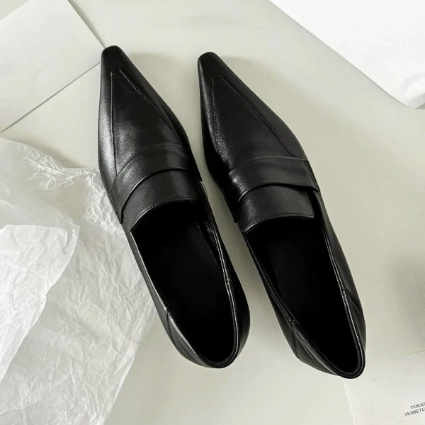 2025 European American Workplace Low Heeled Shoes Are Versatile Advanced Feeling Feeling Commuting Casual Soft Soled Fule Shoes - Image 2