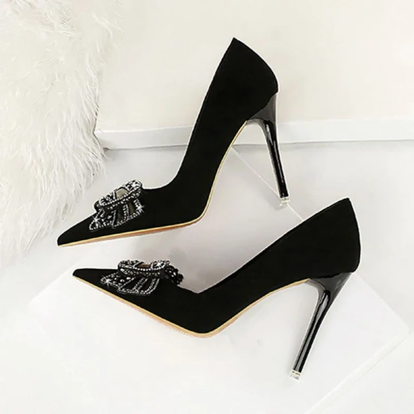 Simple Show Shallow Mouth Pointed Hollow Sexy Daily Dating Club Outdoor Career Female Sandals - Image 6