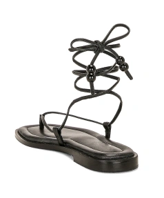 European and American New Lace up Women's Flat Soft Shoes, 2025 Summer Hot Fashion Casual Beach Student Women's Shoes