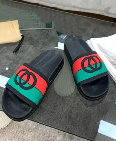 Latest Design PVC Wedge Men Slides Slippers Indoor Durable Fashion Luxury Name slippers Sandals Women' Slippers 2025